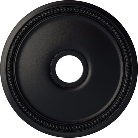 Diane Ceiling Medallion (Fits Canopies up to 5 3/8"), 18"OD x 3 5/8"ID x 1 1/8"P, Steel Gray